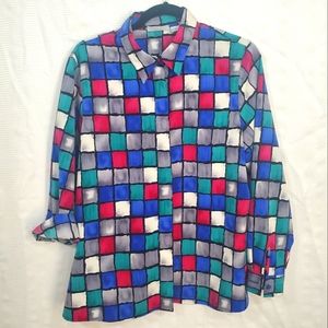 VINTAGE ALFRED DUNNER Blouse - Size 12 (L/XL)